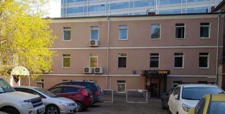 продажа здания бц Красина 14с8