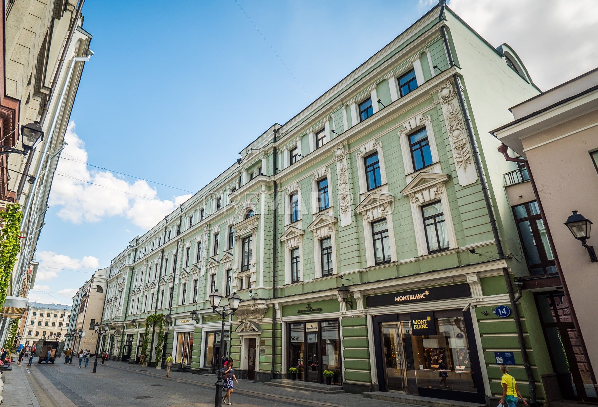 продажа здания бц Столешников 14