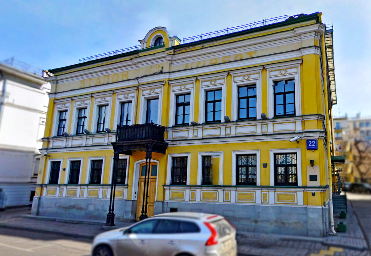 продажа здания бц Цветной 22с1